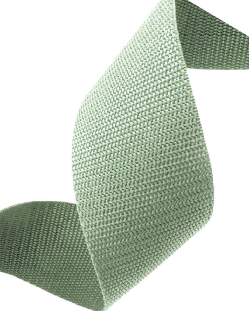 Webbing pp 50 mm / 1,3 mm sage  770 50 mb
