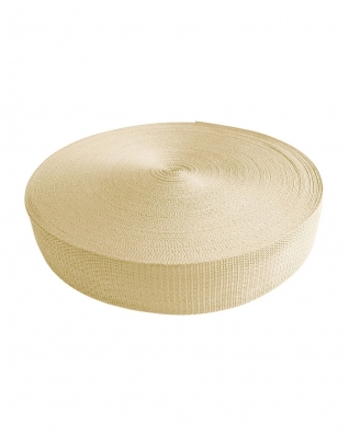 Webbing pp 20 mm / 1,3 mm beige  122 50  mb
