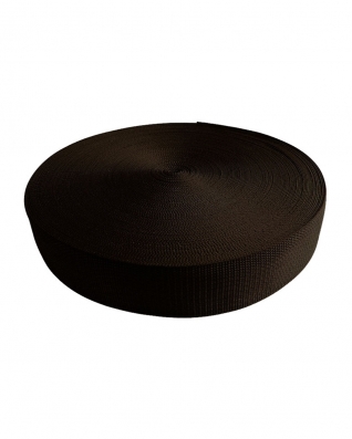 Webbing pp 30 mm / 1,1 mm dark brown 141 50 mb EKO