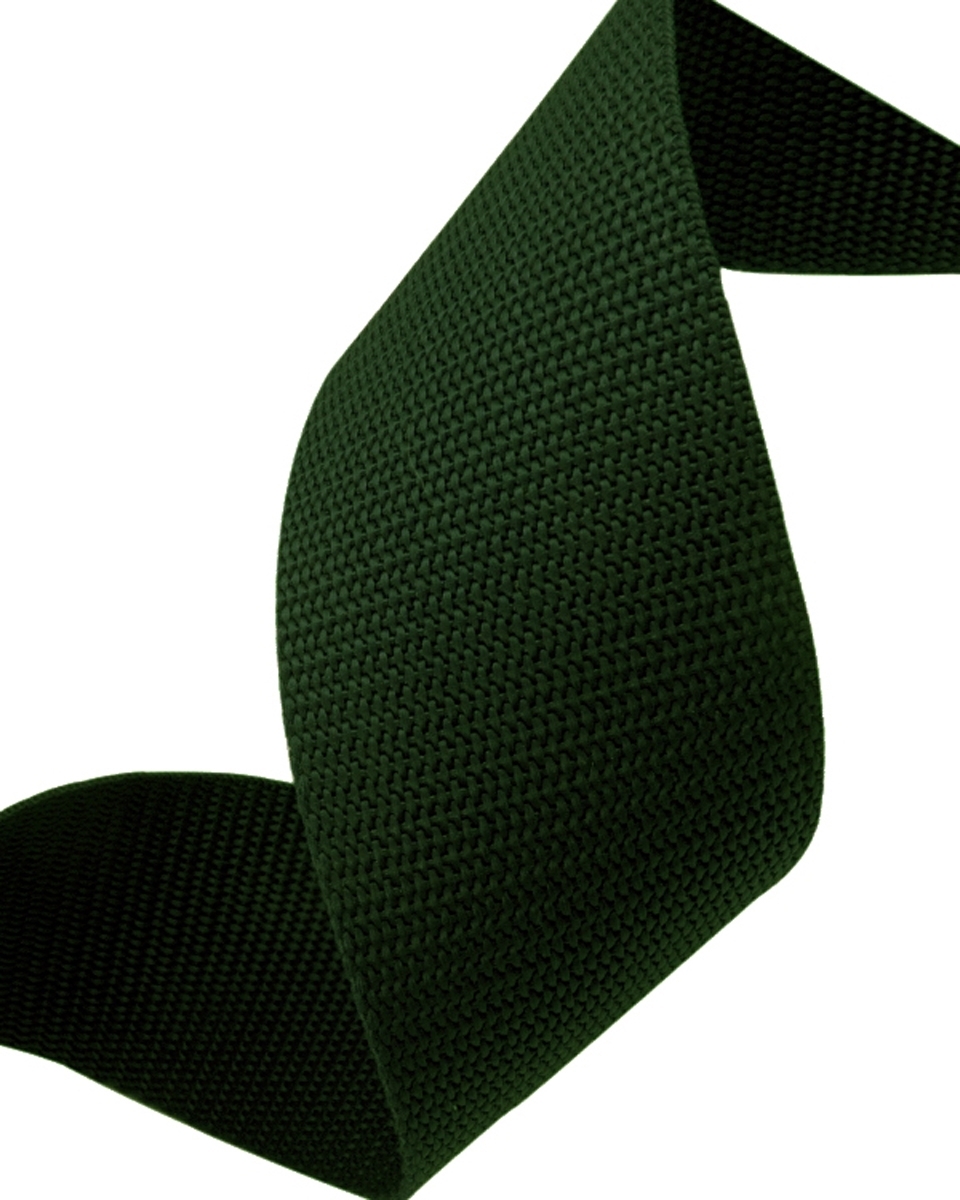Webbing pp 25 mm / 1,3 mm dark green  153 50 mb
