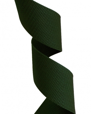 Webbing pp 25 mm / 1,3 mm dark green  153 50 mb