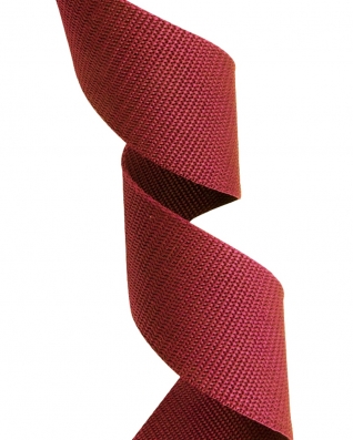 Webbing pp 25 mm / 1,3 mm brick red 199 50 mb