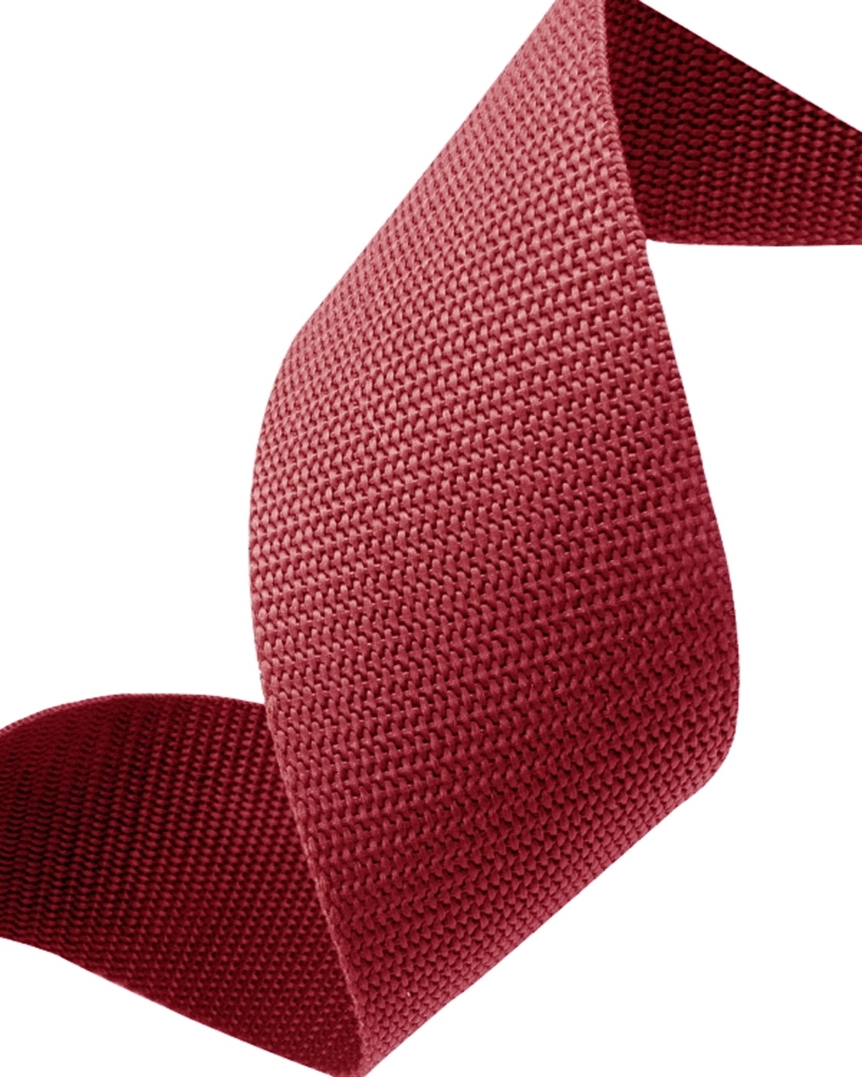 Webbing pp 40 mm / 1,3 mm brick red 199 50 mb