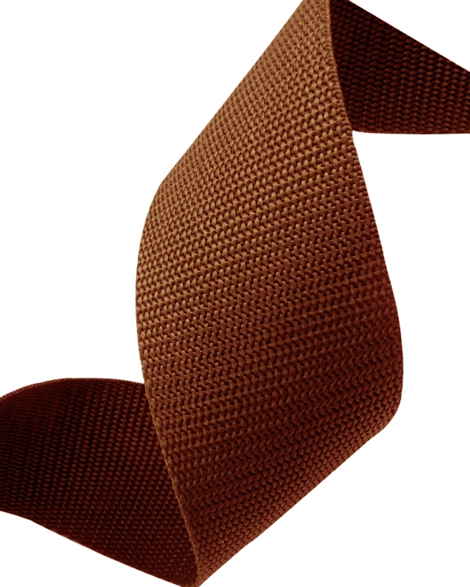 Webbing pp 20 mm / 1,3 mm dark brown  236 50 mb