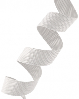 WEBBING 20 MM / 1,3 MM   WHITE 501 PP EU&nbsp50  MB