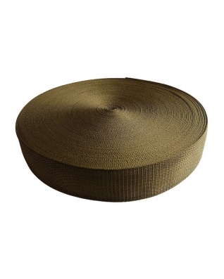 Webbing pp 20 mm / 1,3 mm dark olive 888 50 mb