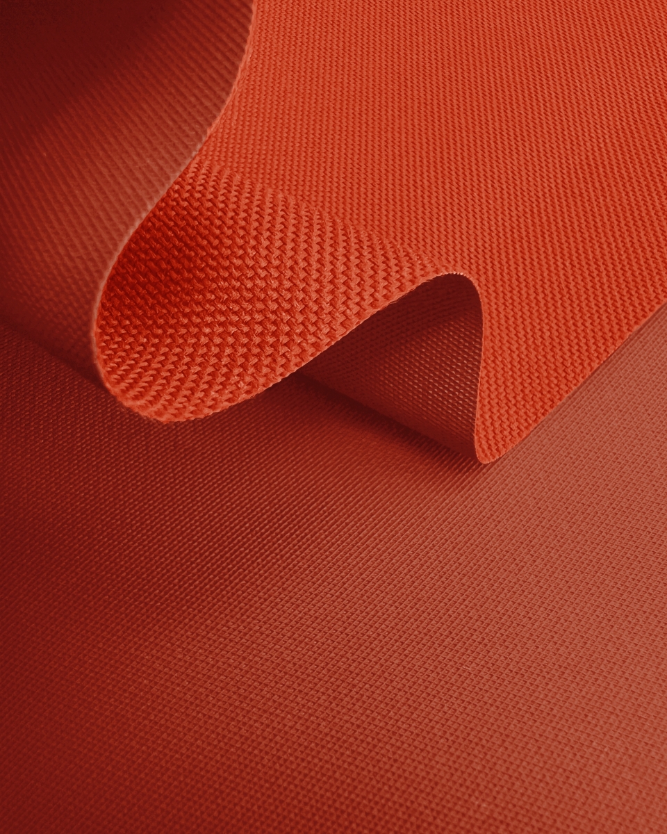 Wasserdichter Codura-Stoff 600D*300D PVC (053) Orange