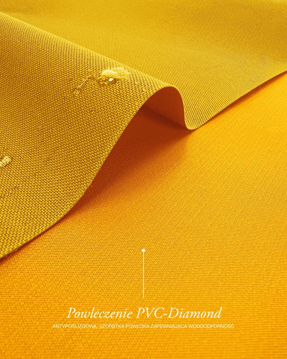 Waterproof Codura Fabric 600D*300D PVC (056) yellow