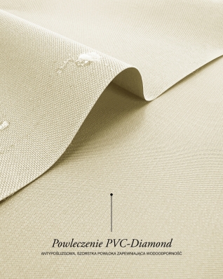 Waterproof Codura Fabric 600D*300D PVC (100) light beige