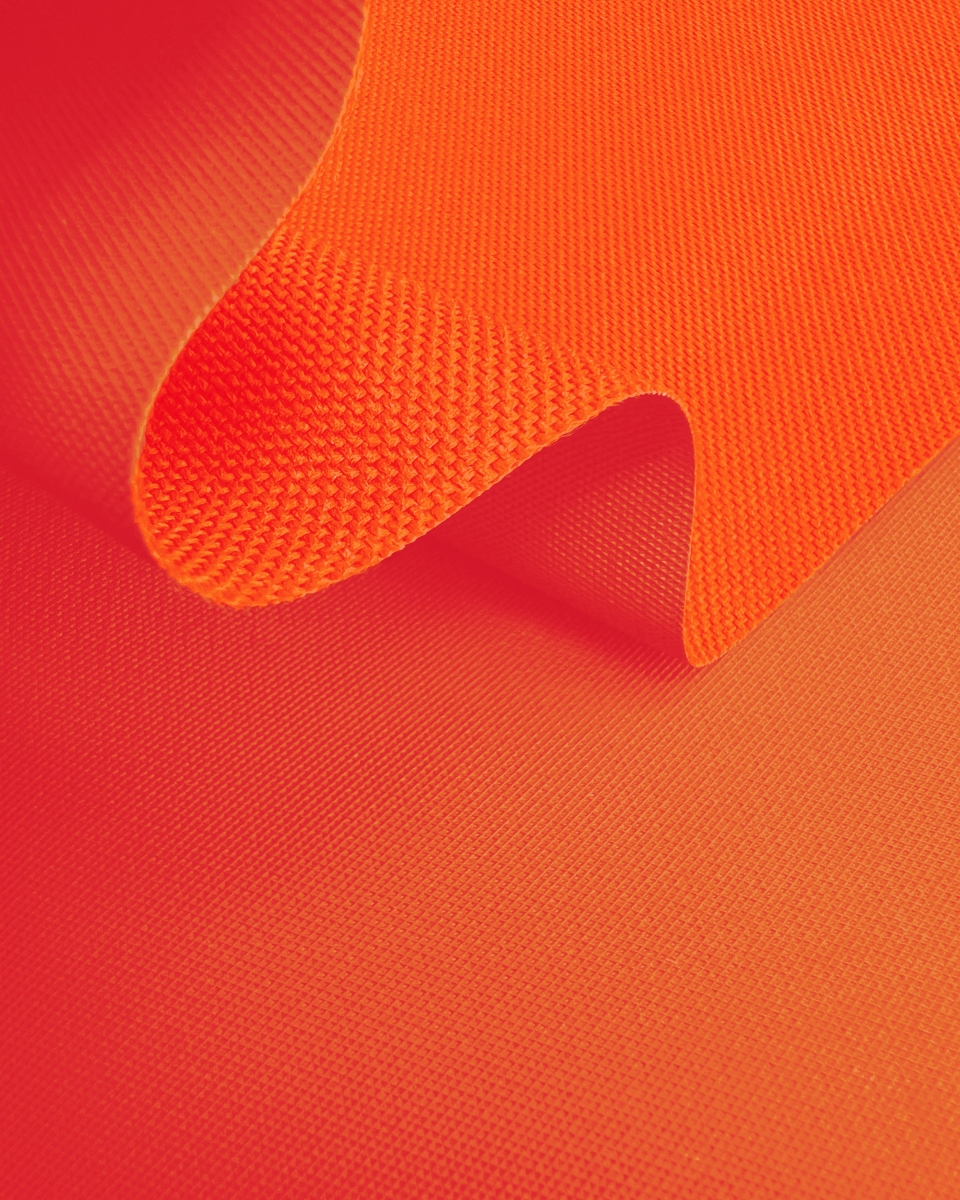 Wasserdichter Codura-Stoff 600D*300D PVC (1002) Neonorange