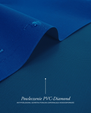 Waterproof Codura Fabric 600D*300D PVC (115) cornflower blue