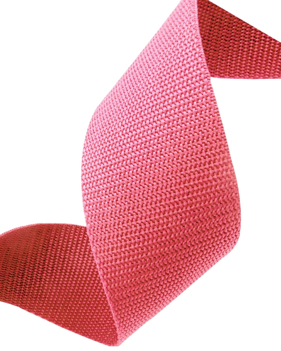 Webbing pp 30 mm / 1,1 mm pink 335 50  mb EKO