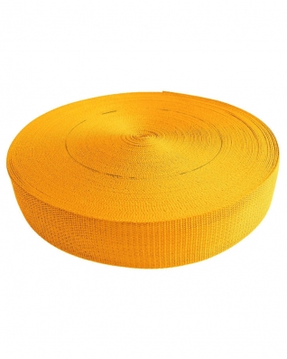 Tragband pp 30 mm /  1,3 mm gelb 506 50 lm - Zweite Kategorie