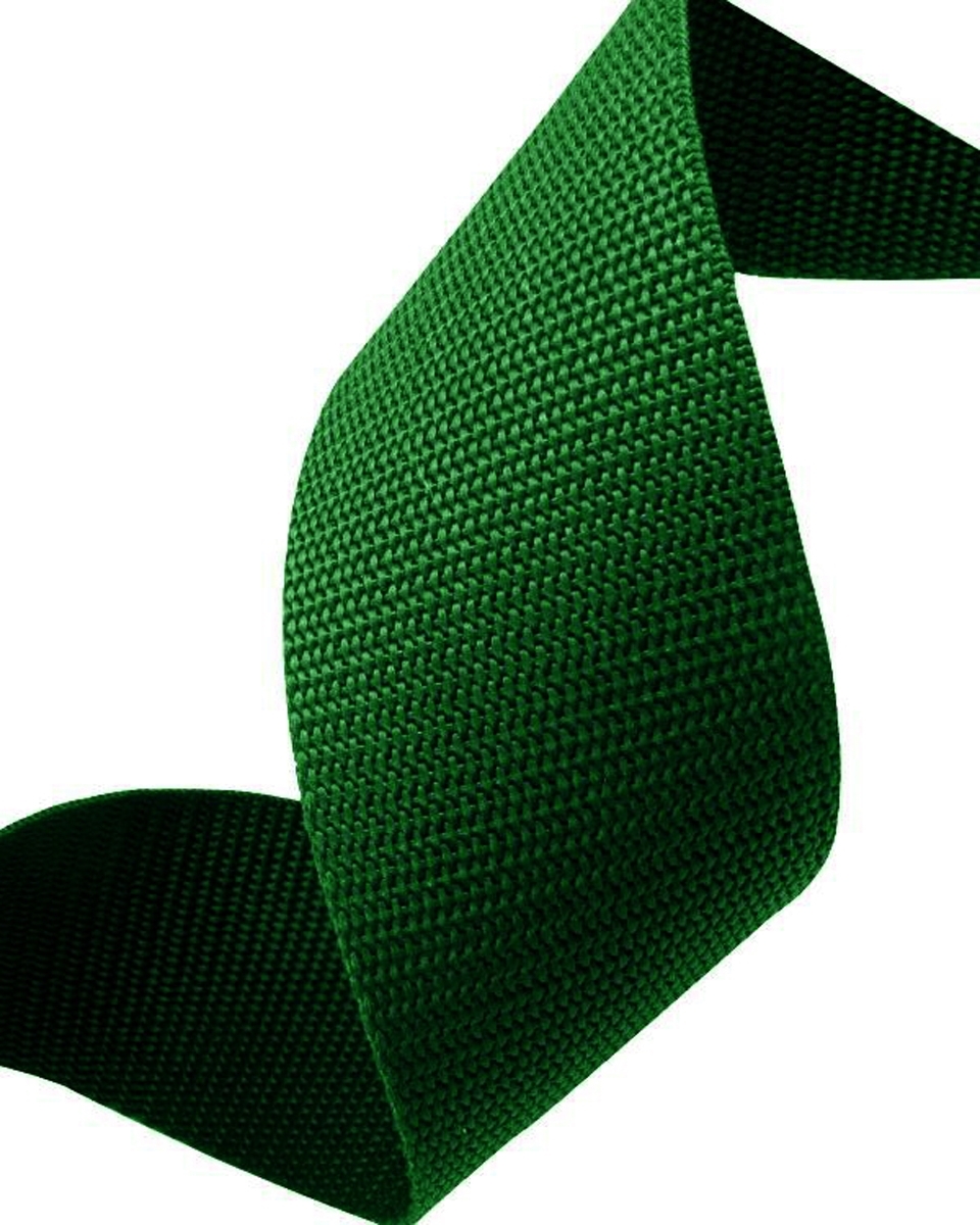 Webbing pp 30 mm / 1,3 mm green 876 50 mb