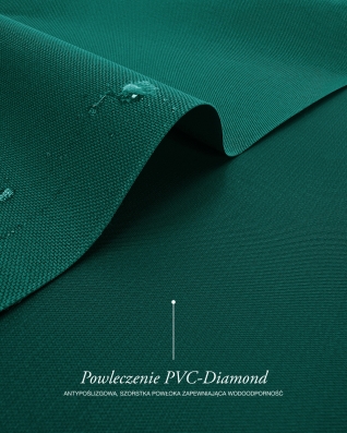 Waterproof Codura Fabric 600D*300D PVC (605) dark teal