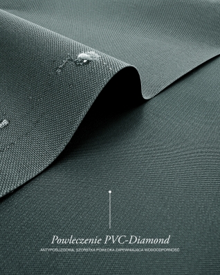 Waterproof Codura Fabric 600D*300D PVC (134) grey