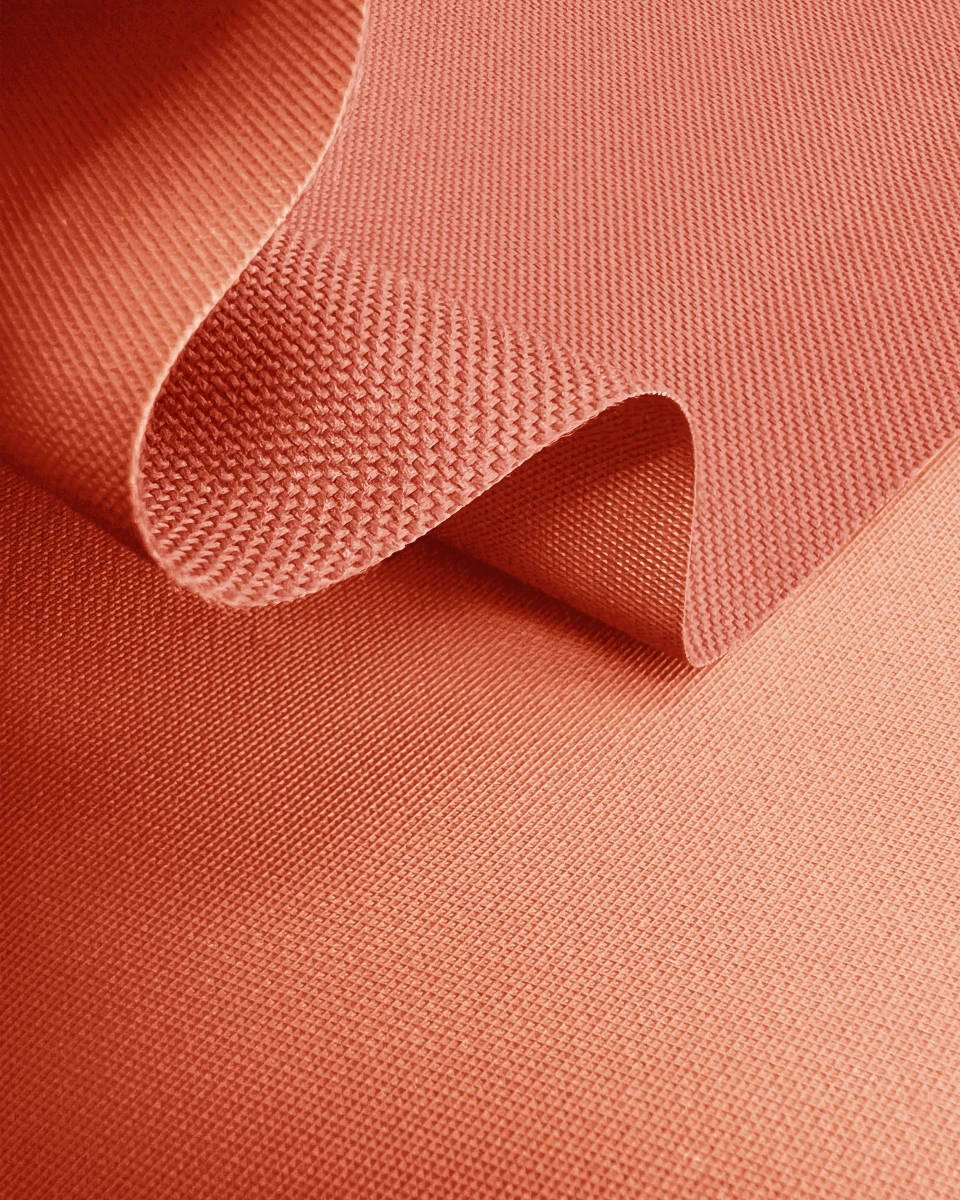 Wasserdichter Codura-Stoff 600D*300D PVC (136) Orange