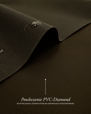 Waterproof Codura Fabric 600D*300D PVC (141) dark brown