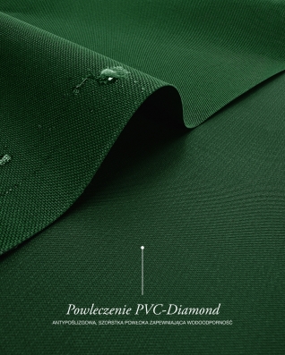 Waterproof Codura Fabric 600D*300D PVC (153) dark green