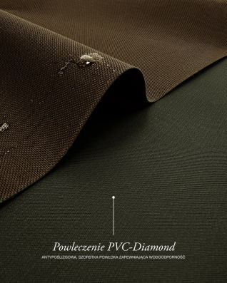 Waterproof Codura Fabric 600D*300D PVC (161) brown