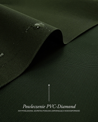 Waterproof Codura Fabric 600D*300D PVC (173) khaki