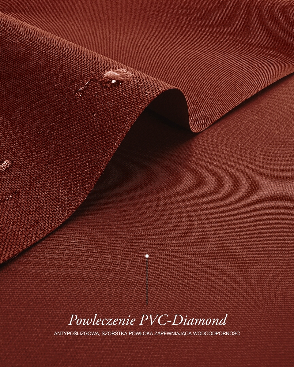 Waterproof Codura Fabric 600D*300D PVC (199) brick red