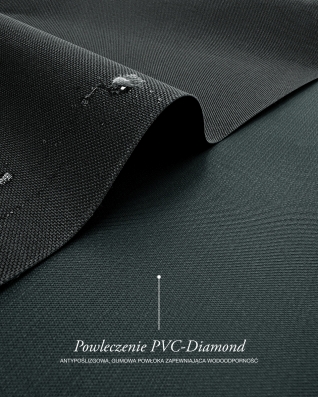 Waterproof Codura Fabric Light 600D*300D PVC (301) graphite
