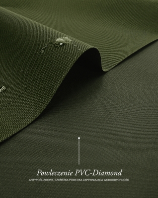 Waterproof Codura Fabric 600D*300D PVC (305) olive