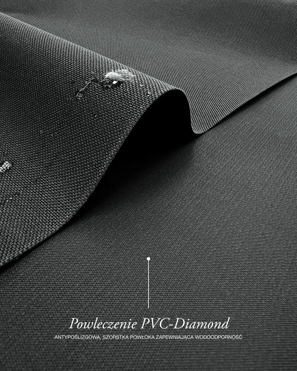 Waterproof Codura Fabric 600D*300D PVC (306) dark grey