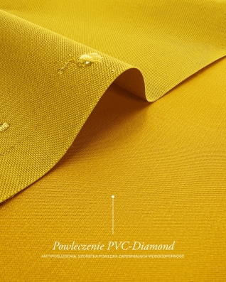 Waterproof Codura Fabric 600D*300D PVC (506) yellow