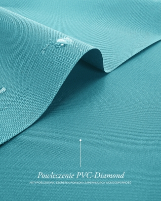 Waterproof Codura Fabric 600D*300D PVC (546) light blue