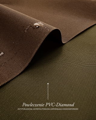 Waterproof Codura Fabric 600D*300D PVC (568) brown