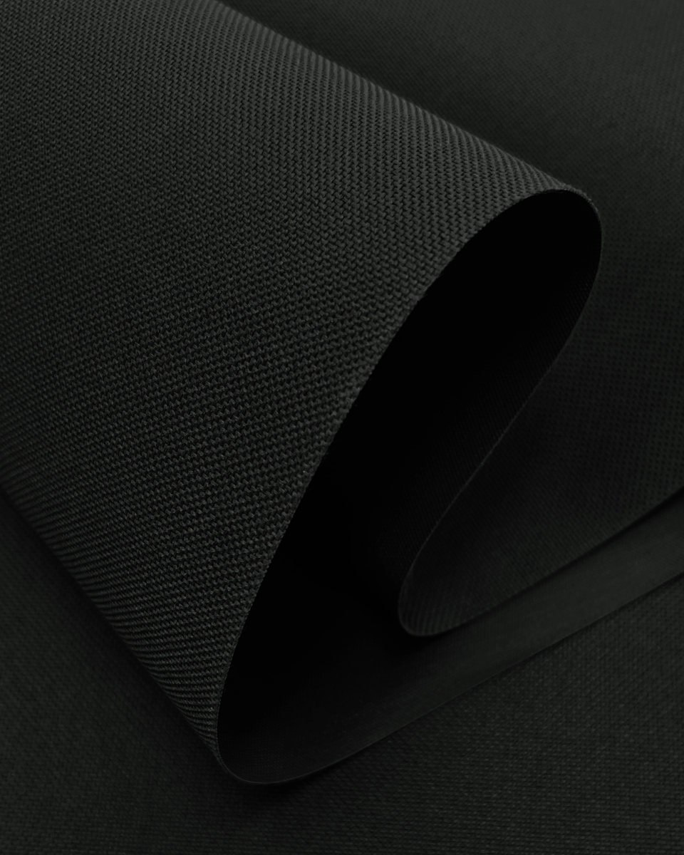 Waterproof Codura Fabric Light 600D*300D PVC (580) black