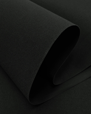 Waterproof Codura Fabric 600D*300D PVC FLAT (580) black