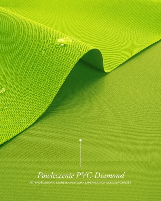 Waterproof Codura Fabric 600D*300D PVC (607) light green