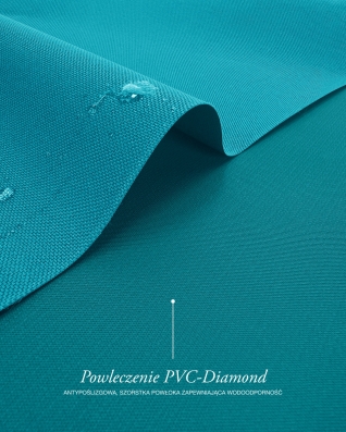 Wasserdichter Codura-Stoff 600D*300D PVC (643) Blau