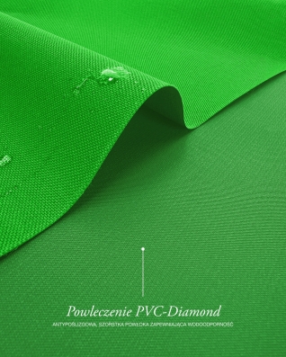 Waterproof Codura Fabric 600D*300D PVC (684) green