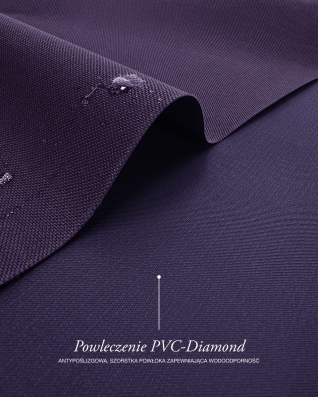 Waterproof Codura Fabric 600D*300D PVC (689) purple