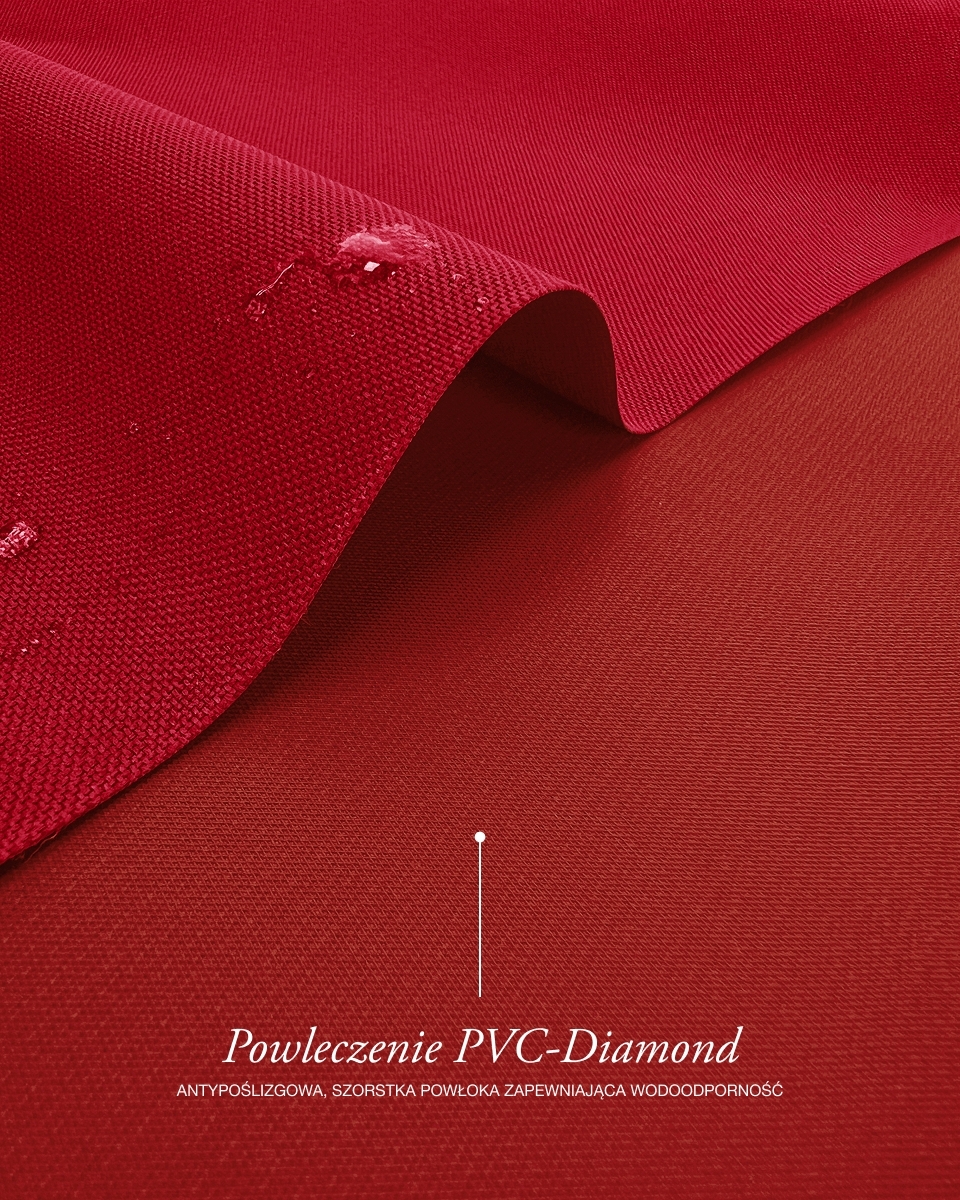 Waterproof Codura Fabric 600D*300D PVC (820) red