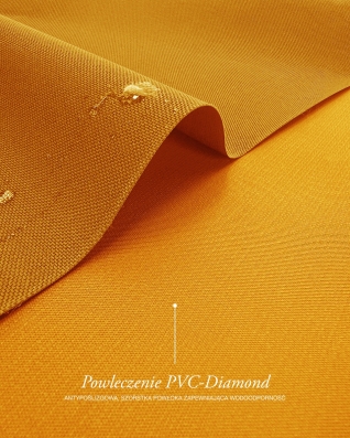 Waterproof Codura Fabric 600D*300D PVC (847) yellow
