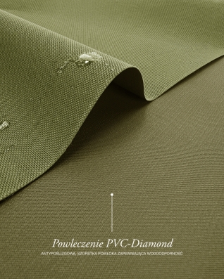 Waterproof Codura Fabric 600D*300D PVC (885) olive