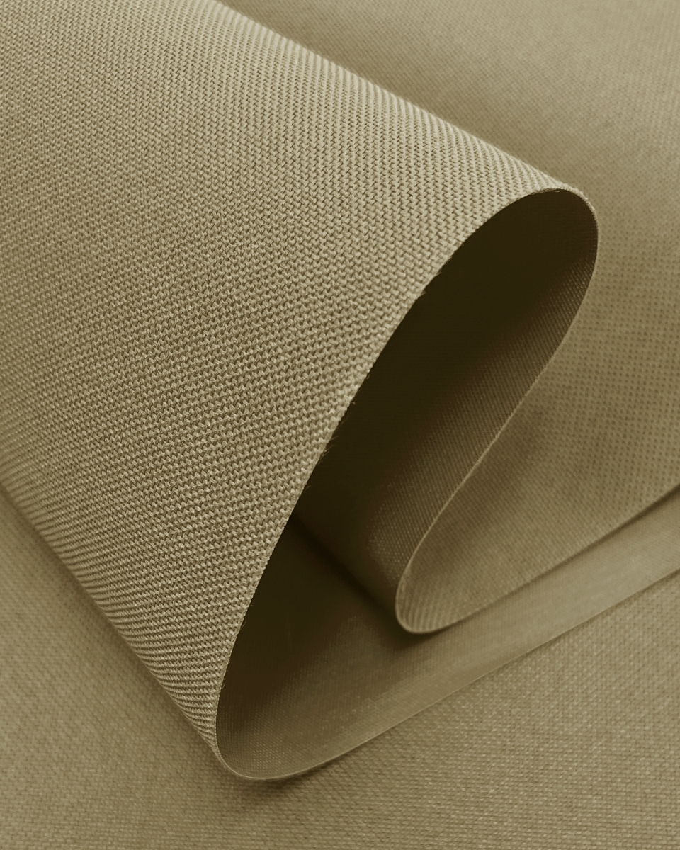Wasserdichter Codura-Stoff 600D*300D PVC (894) Dunkelbeige