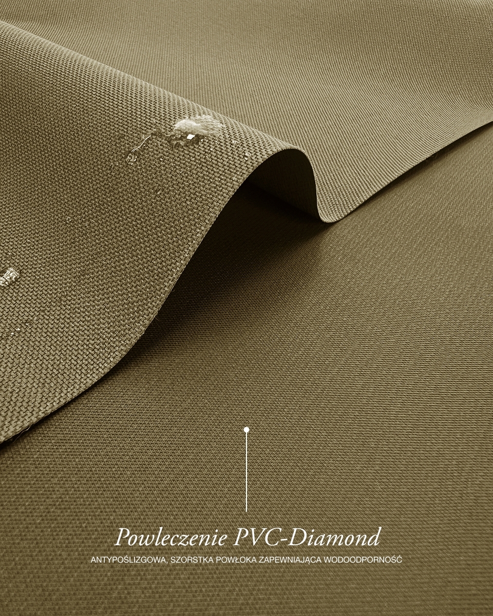 Waterproof Codura Fabric 600D*300D PVC (894) dark beige
