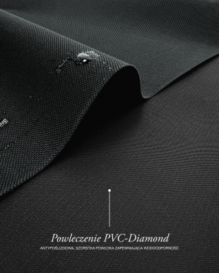 Waterproof Codura Fabric 600D*300D PVC (916) anthracite