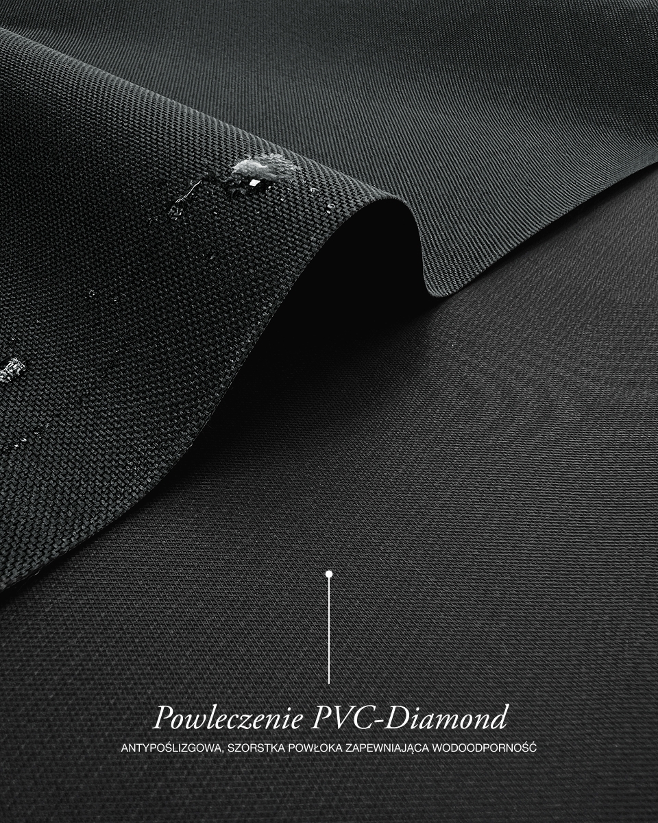 Waterproof Codura Fabric 600D*300D PVC (916) anthracite