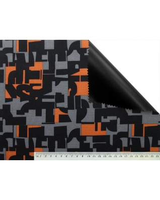 Polyester fabric premium 600d*300d waterproof pvc-f covered mosaic 1 150 cm