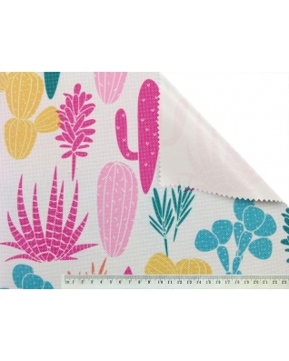 Polyester fabric premium 600d*300d waterproof pvc-f covered cacti 12 150 cm