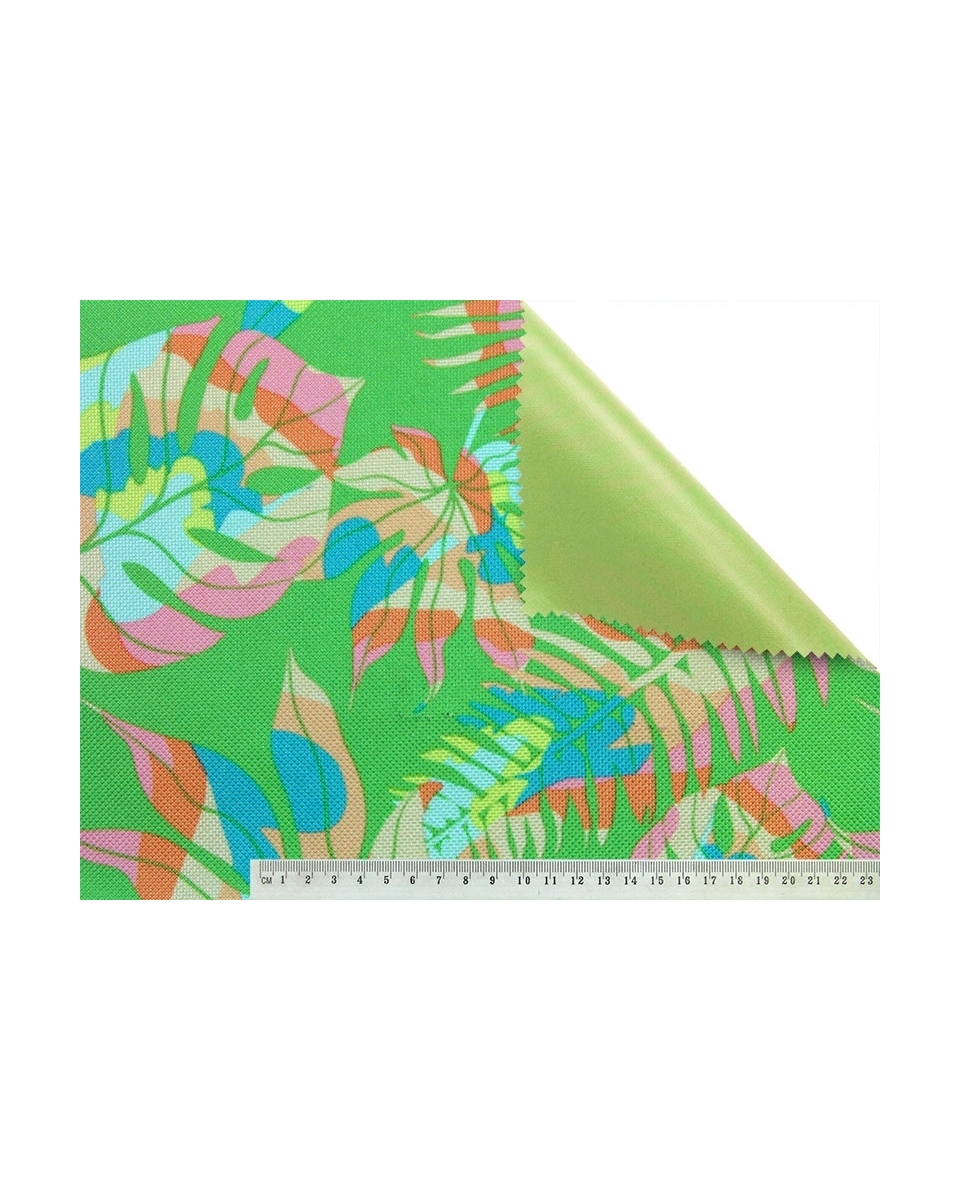 Polyesterová tkanina premium 600d*300d voděodolný potažená pvc-f monstera 13 150 cm