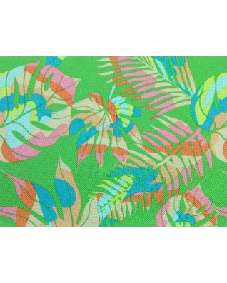 Polyesterová tkanina premium 600d*300d voděodolný potažená pvc-f monstera 13 150 cm