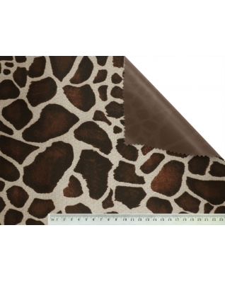 Polyester fabric premium 600d*300d waterproof pvc-f covered giraffe 22 150 cm